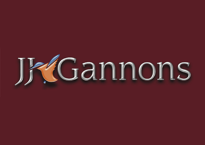 JJ Gannons Hotel Logo Design Refesh