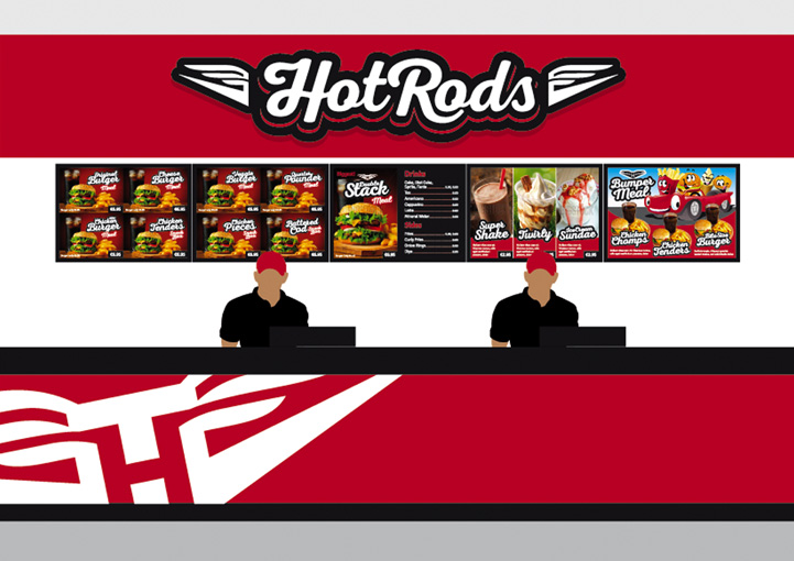 HotRods Point Of Sale Design Collooney